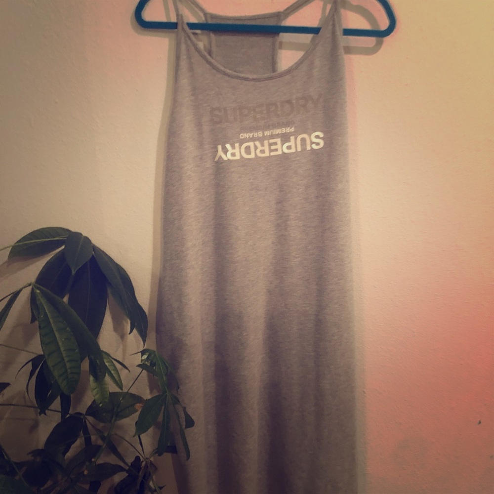 Comfortable light sweater material dress